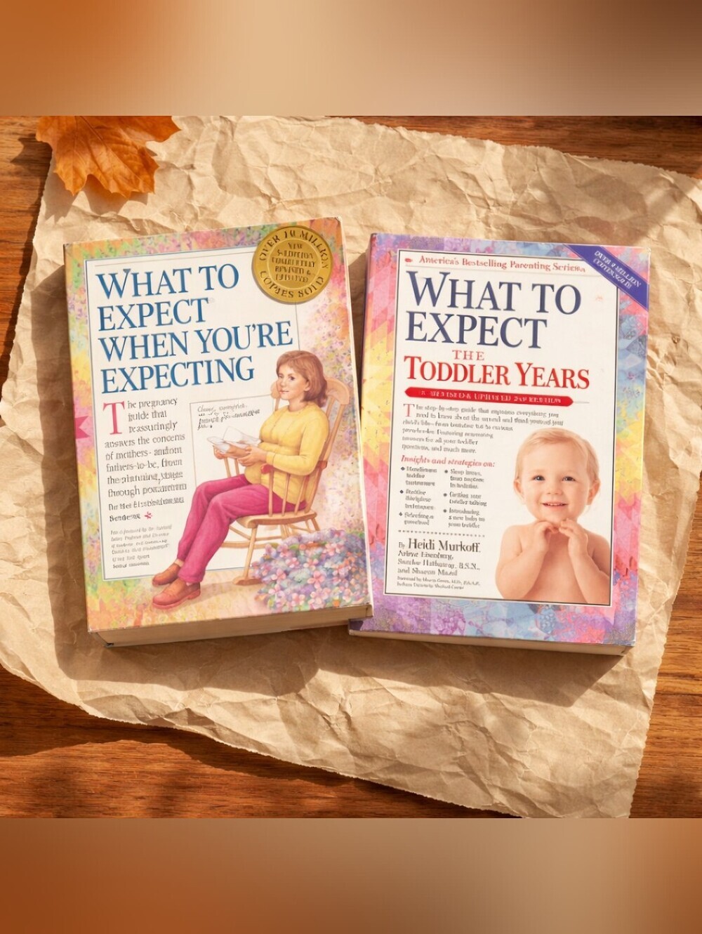 BOOKS Bundle (2) Books WTEP When Expecting/The Toddler Years